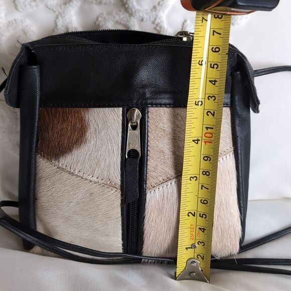 MINI Hair on Hide Crossbody Bag - Picture 6 of 10